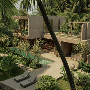 Amed, 3 Bedroom Afro-Bohemian Villa