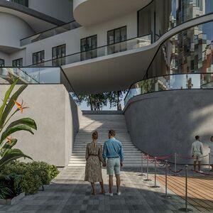 1bedroom apartment 65sqm sea &street view for sale,hurghada,