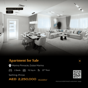2 BHK Apartment for Sale in Marina Pinnacle
