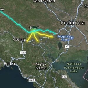 Urbanised land for sale 30.604m2 village &Scaron;titari, Montenegro