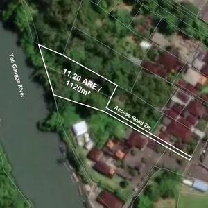 Kedungu, 11.2 ARE of Prime Leasehold River Edge Land