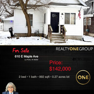 Cozy 2Bedroom Ranch for Sale in LaPorte IN&ndash;East End Location