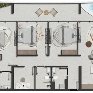 3 Bedroom Apartment with Private Pool.