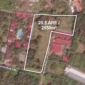 NUSA LEMBONGAN, 25.5 ARE of Prime Land