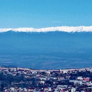 Two-story house in Georgia with a stunning view