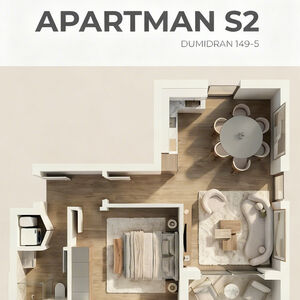 One bedroom apartment in Tivat for sale