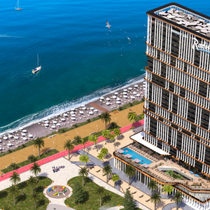 Beachfront 1-Bedroom Apartment for Sale in Gonio, Georgia