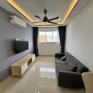 Furnished studio for rent in Taman Raintree,Ariza Garden 