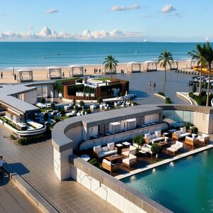 Studio 37Sqm Sea view by installment