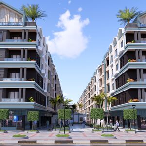 Private terrace studio, 45m on promenade with 4 years plan