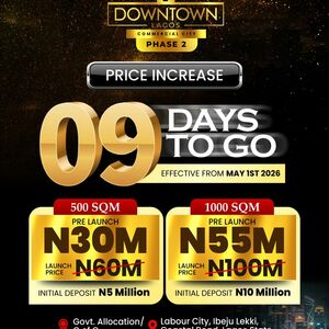 Downtown Lagos Commercial City Phase 2