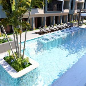 2BR Apartment Sea & Pool View