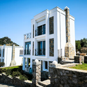 Detached Sea View Villa with Garden, Fully Furnished, in Bod