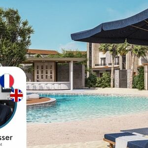  3Bed living by the lagoon in Hurghada