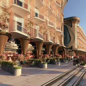 studio apartment 45sqm pool &sea view for sale in hurghada