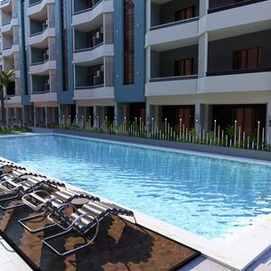 1Br Apartment 60Sqm directly on the pool