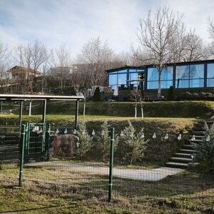 New, furnished & ready for living villa with land and views