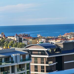 1+1 Wohnung mit Meerblick, 600 m zum Kleopatra Strand