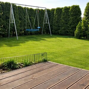 500 m from Gdańsk, Borkowo: 4 rooms+ 136sqm garden + 7.6sqm