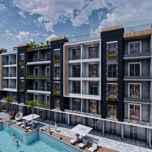 Apartment 95m 2bedrooms green contract 
