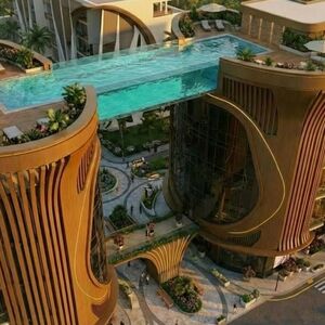 studio apartment 45sqm sea&pool view for sale in hurghada