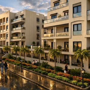 studio40m pool view alahyaa