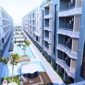 Pool-View Apartment on Promenade at 20% Down