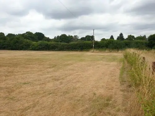 View from front of land