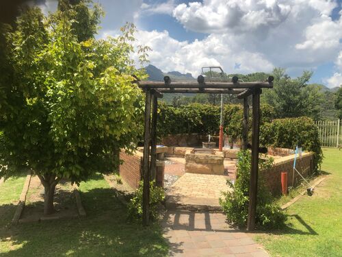 Entertainment area outdoo