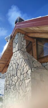 Barbique in glass house