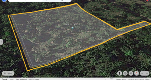 Closer view from above