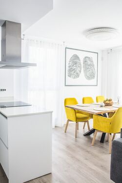 cocina, zona de comedor 