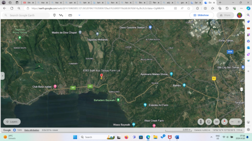 Between Tagaytay/Tanauan