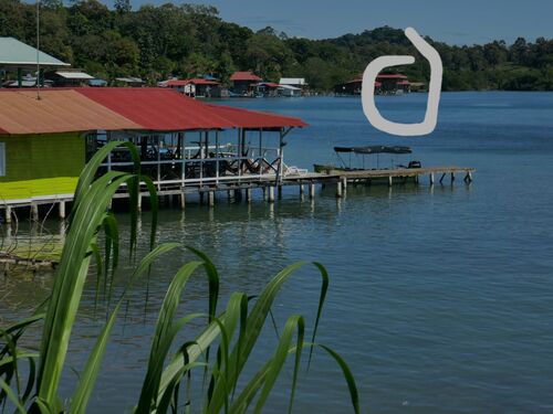 Vue from the village