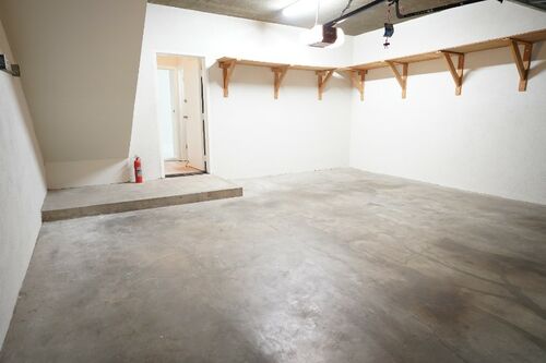 PRIVATE 2-CAR GARAGE