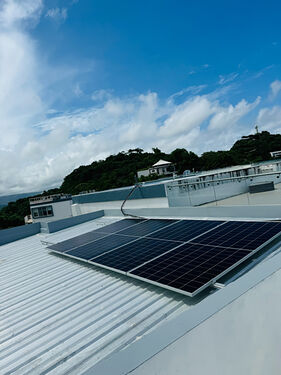 Full solar with battery 