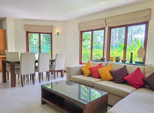 Sofa and Dining Table