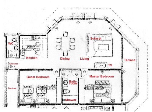 Apartment A01 Groundfloor