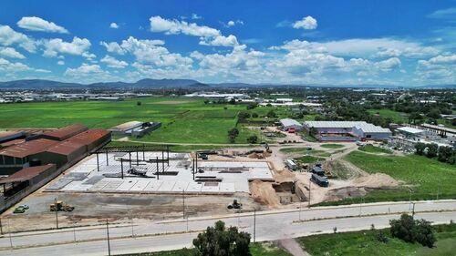 Aerial view of the proper