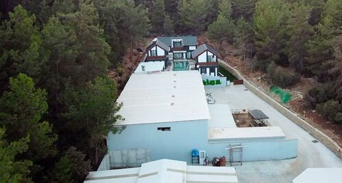 View of the warehouse