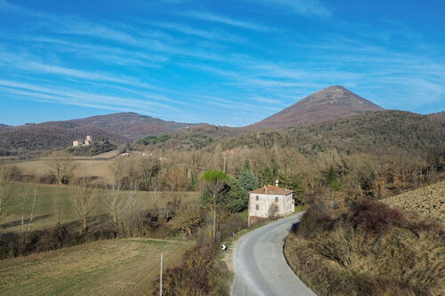 View of the farmhouse