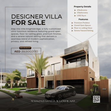4bed villa for sale Dubai