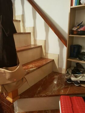 Stairs leading to 1st flo