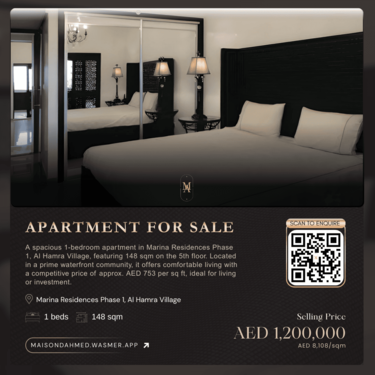 Marina Residences 1BR