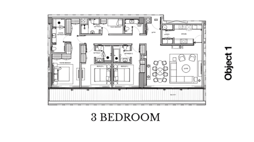 A1LA Residences,3bedroom