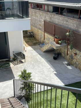 Lower courtyard