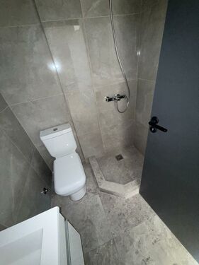 Toilet with Shower