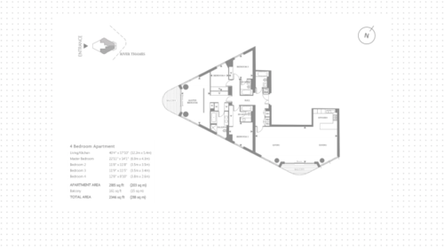 4-bedroom apartment