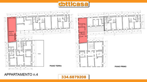 1° and 2° floor plan