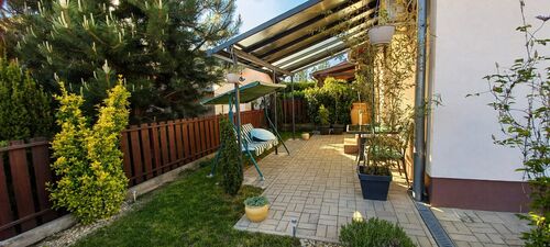 Private backyard